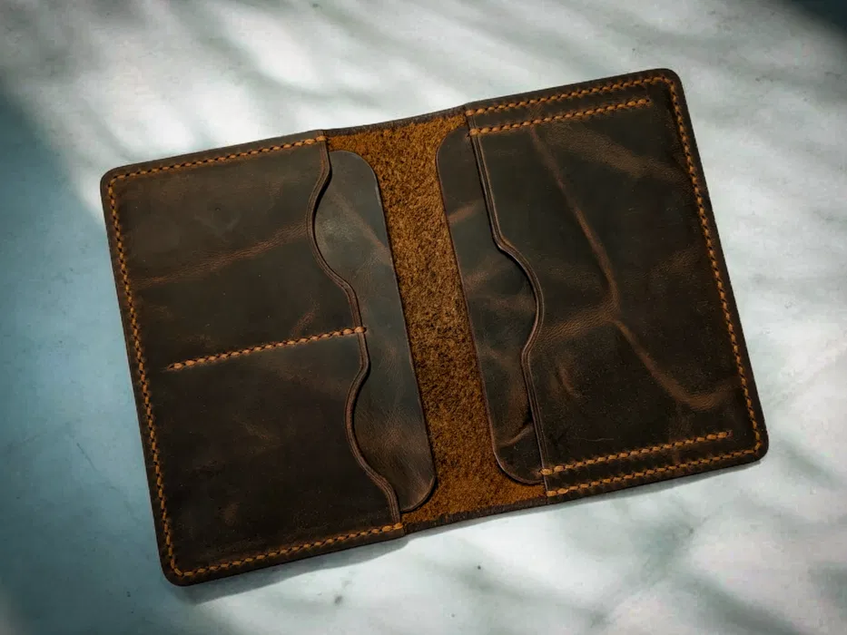 Exodus Leather Wallet Display